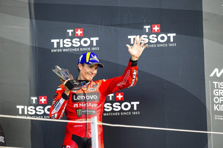 MotoGP, Marc Márquez: «Me sentí como en un parque acuático»