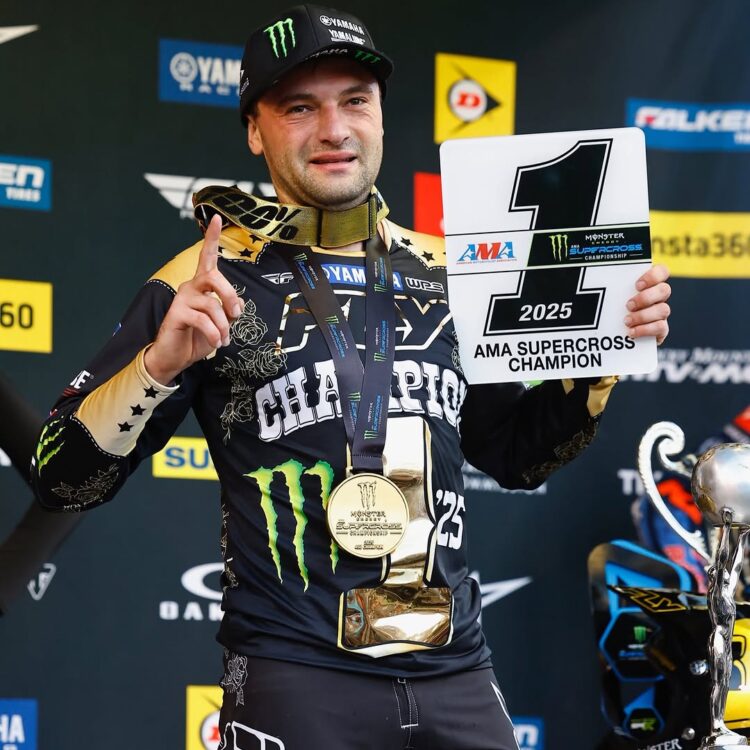 AMA Supercross: ¡siguen tres! Cooper Webb se proclama campeón y se une a una lista única de pilotos