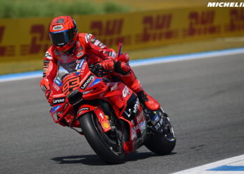 MotoGP: ¡Dominador! Marc Márquez fue el único que rodó en 1.30′ y domina la FP1 en Le Mans