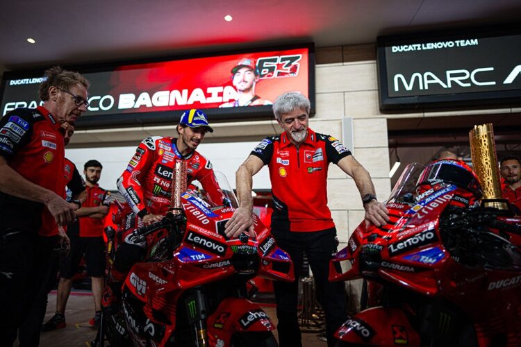 MotoGP, Gigi Dall’Igna: «Bagnaia decepcionó las expectativas»