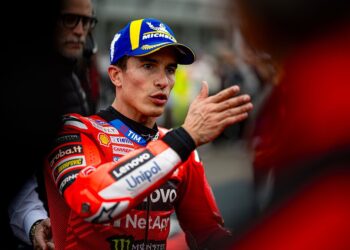 MotoGP, Marc Márquez: “Perdí la rueda delantera varias veces y casi se cae por el viento”