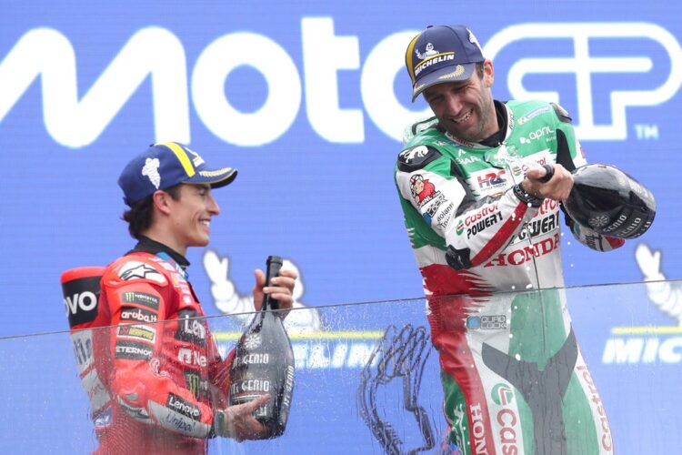 MotoGP, Johann Zarco: “Una victoria mágica, la guinda del pastel”