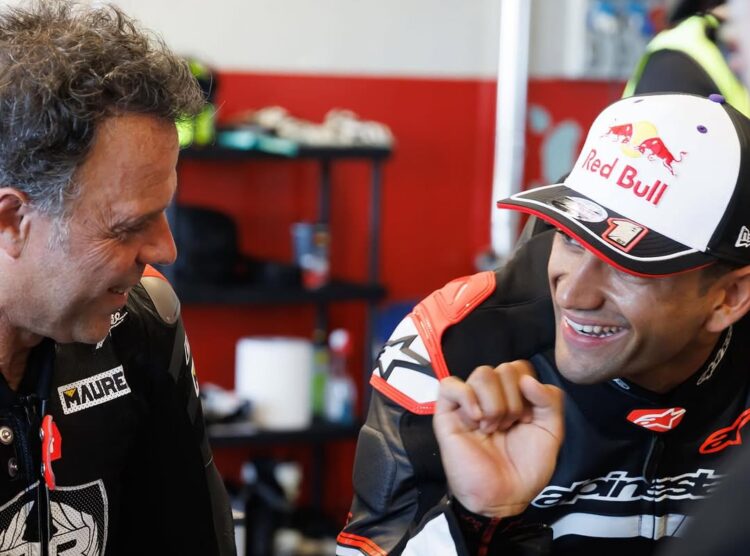MotoGP: Jorge Martín pilotó en el Aprilia All Stars cuando no debía…