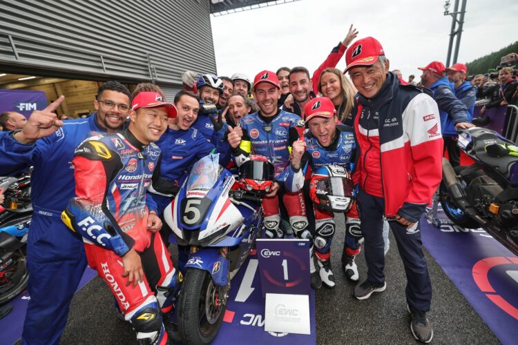 8 Horas de Spa: Honda gana bajo la lluvia de las Ardenas