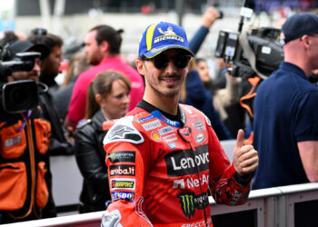 MotoGP: Bagnaia «Aquí fue donde conseguí mi primera victoria, al final de un bonito duelo con Marc».