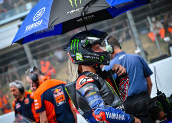 MotoGP: Una lesión en el hombro limitó a Quartararo: «Me dolía el hombro»