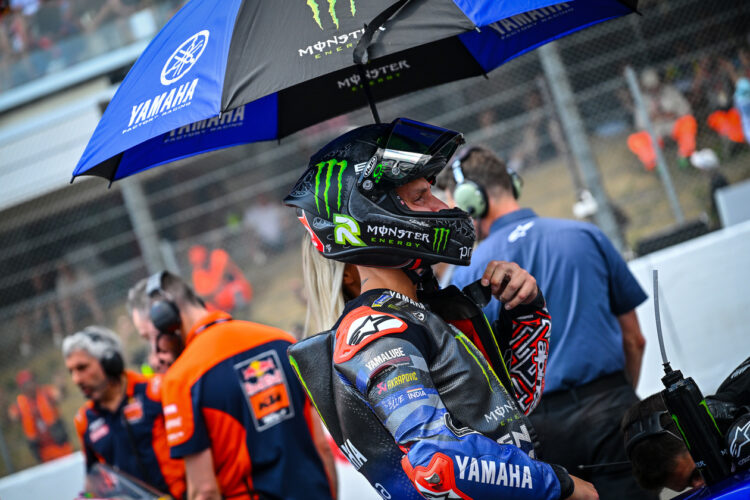 MotoGP: Una lesión en el hombro limitó a Quartararo: «Me dolía el hombro»