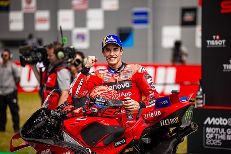 MotoGP, Marc Márquez (P1): «Ya está, he conseguido otra victoria»