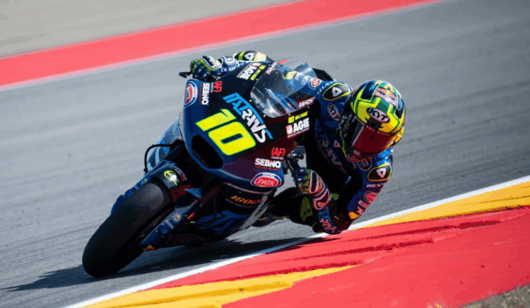 Moto2, Aragón Q2: Primera pole position para Diogo Moreira