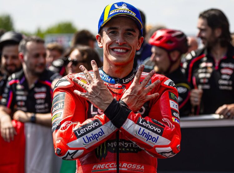 MotoGP: Marc Márquez bate otro récord de Ducati
