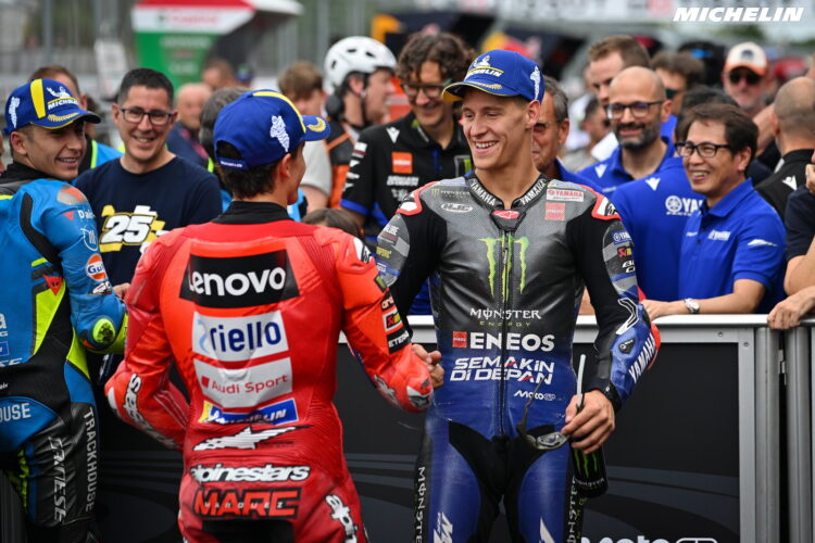 MotoGP: Fabio Quartararo sobre Marc Márquez «Es como en el FIFA, puedes tener a todos tus jugadores con 99».