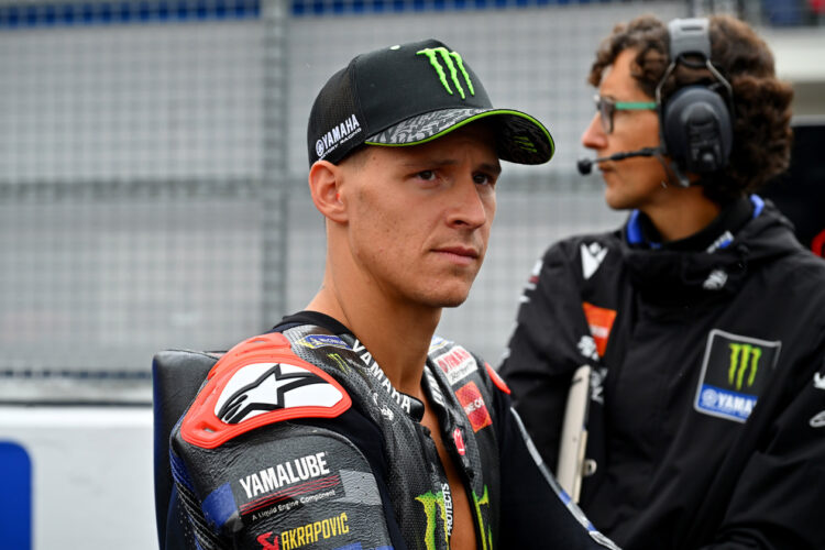 MotoGP: Fabio Quartaro muestra signos de «tensión» con Yamaha