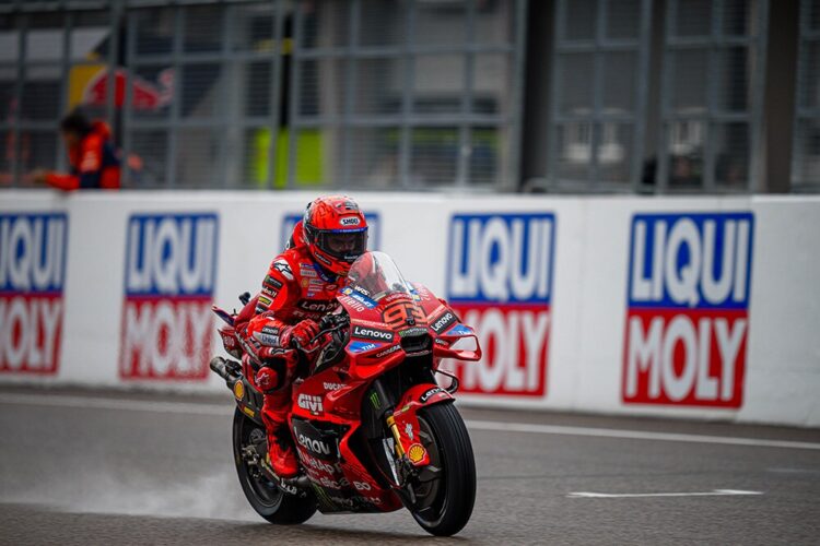 MotoGP, Brno: Marc Márquez termina el Warm-up en cabeza