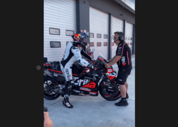 MotoGP: Jorge Martín ya rueda en Misano con su Aprilia RS-GP 25