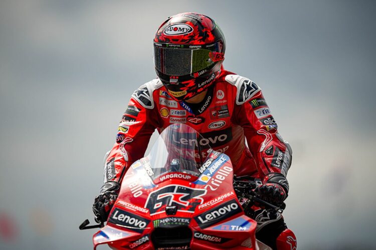 MotoGP, Capirossi sobre Bagnaia: «Que nadie dude de su talento, es un campeón»