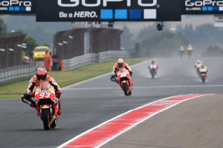 MotoGP: Recordar, la lección de estrategia de Marc Márquez en el caos húmedo-seco de Sachsenring