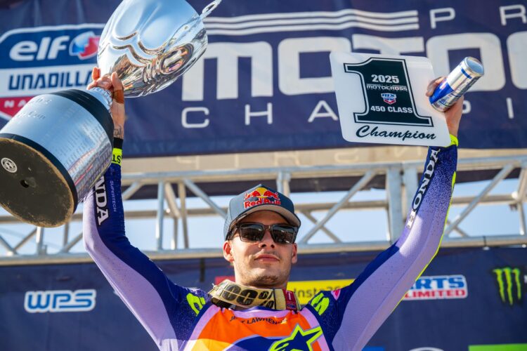 AMA Pro Motocross, Unadilla: Jett Lawrence es el Campeón 2025